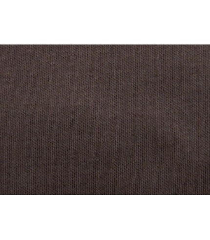100% Cotton Interlock Brown