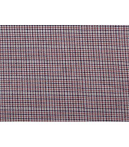 100% Cotton Plaid Red