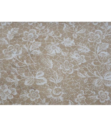 100% Cotton Shirting Flower Print Khaki