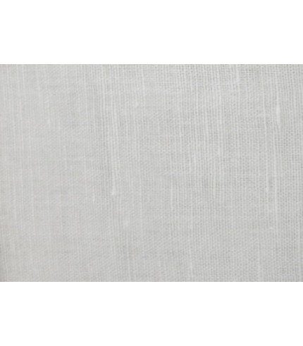 100% Linen Shirt Weight Solid White