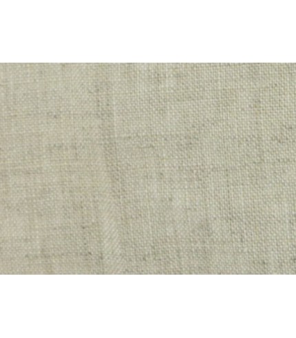 100% Linen Shirt Weight Solid Khaki