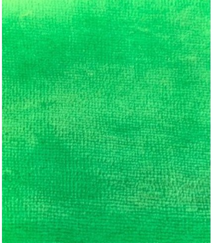 Poly Cotton CVC Velour Green
